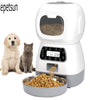 Alimentatore automatico per animali domestici da 3,5 litri Distributore di cibo intelligente per gatti Cani Timer Ciotola in acciaio inossidabile Auto Cane Gatto Alimentazione per animali domestici Forniture per animali domestici