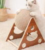 Cat Toy Interactive Cat Scratcher Board Kitten Sisal Rope Ball Scratch Paws Pet Grinding Scratching Cats For Scratcher Toys