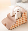 CAWAYI KENNEL Memory Foam Dog Sofa Stairs Pet 2/3/4 Steps Stairs for Small Dog Cat Ramp Ladder Anti-slip Bed Stairs Pet Supplies