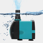 3/6/10/15/25W Pompa dell'acqua dell'acquario Pompa per fontana sommergibile ultra silenziosa Filtro per pompa dell'acqua per laghetto per fontana 220-240v