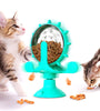 Turntable Leaking Food Cat Toy Training Ball Exercise IQ Cat Feeder Kitten toy pet Toy  Cat food feeder ball Pet Products