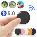 Mini GPS Tracker Bluetooth 5.0 Dispositivo anti-smarrimento Pet Kids Bag Wallet Tracking per IOS / Android Smart Finder Locator Accessori